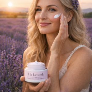 Créme visage pour peaux grasses à la lavande "À La Lavande" 30 ml - Apaisement du système nerveux